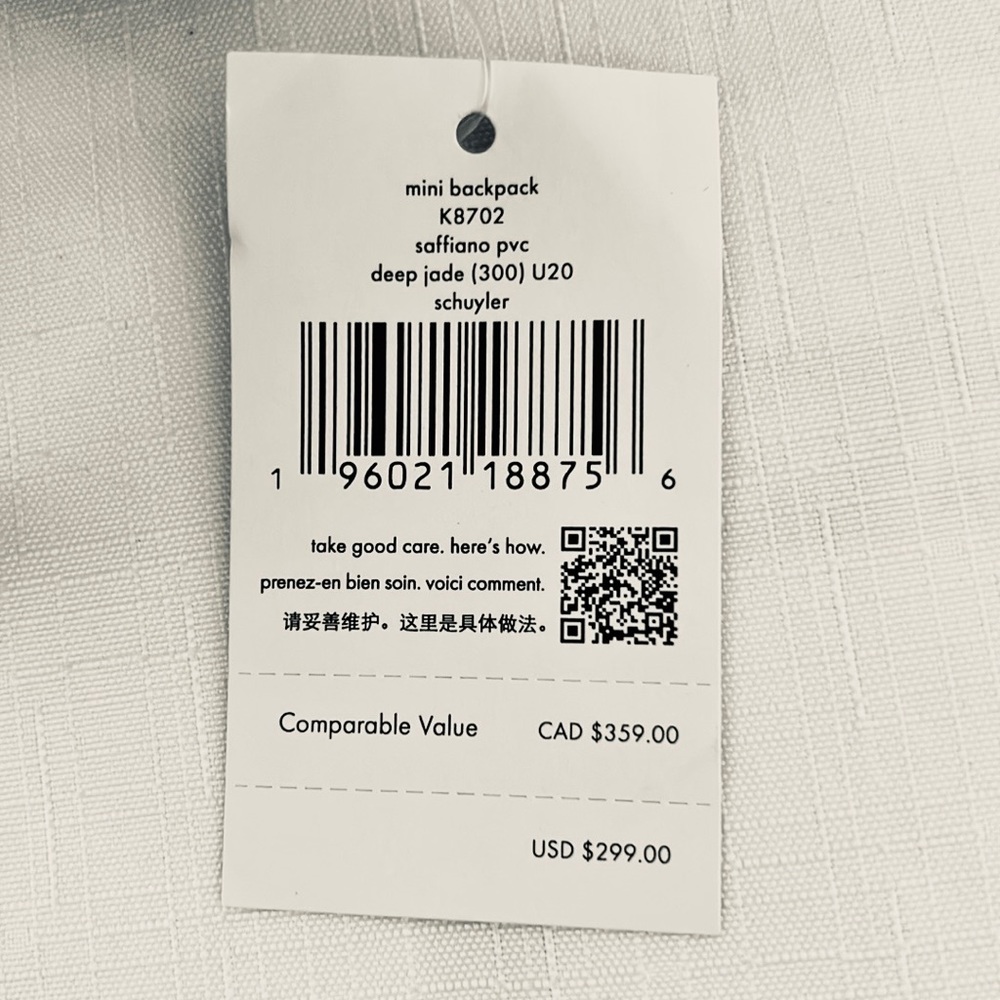 Kate Spade~New York / Mini / Shoulder Backpack - Picture 9 of 12